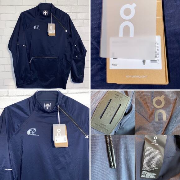 On Running Jackets & Blazers - NEW Penn Relays On Running Women’s $140 Active Jacket Navy LG NWT